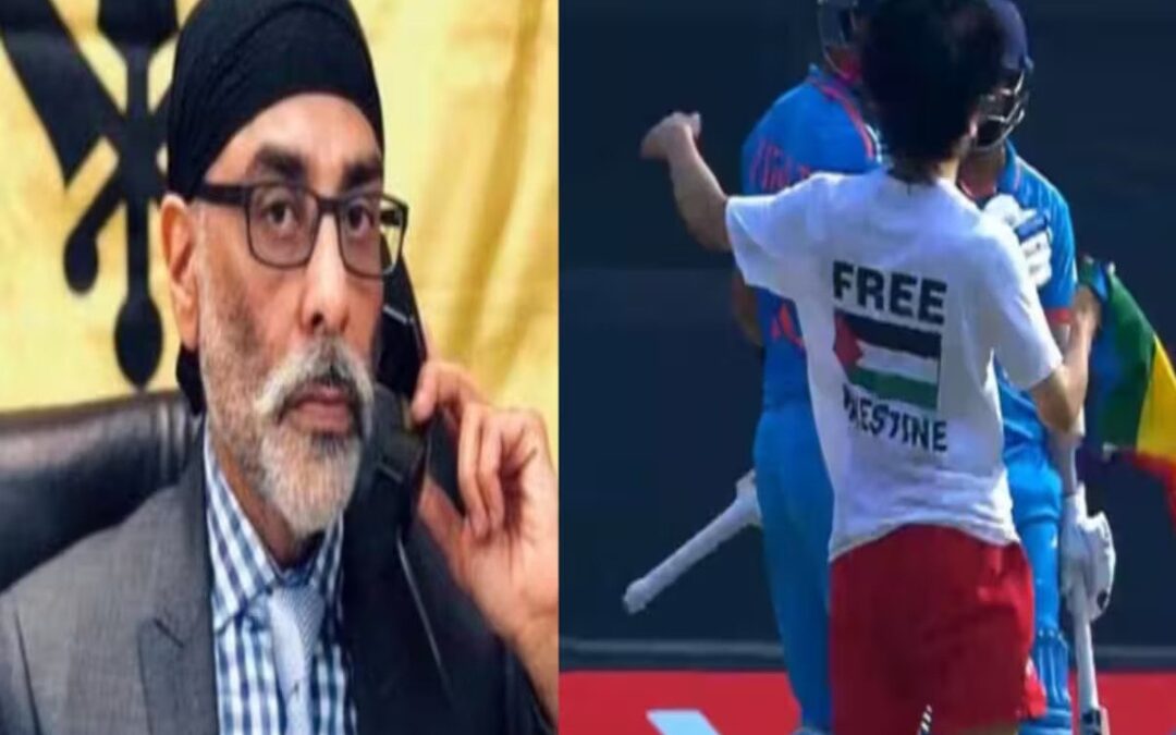 Palestine : वर्ल्ड कप फाइनल मैच में मैदान के अंदर घुसे फिलिस्तीनी समर्थक पर खालिस्तानी आतंकवादी करेगा पैसों की बारिश