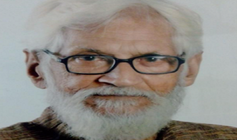 Ghaziabad के प्रख्यात साहित्यकार से. रा. यात्री नहीं रहे, 91 वर्ष की उम्र में शुक्रवार को ली अंतिम सांस