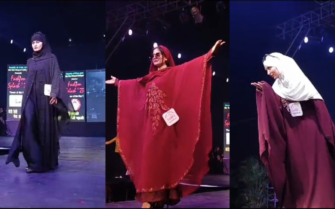 Rampwalk : बुर्का पहन कर लड़कियों ने किया रैंपवॉक को भड़के मजहब के ठेकेदार, सपा के बड़े नेता ने भी निंदा