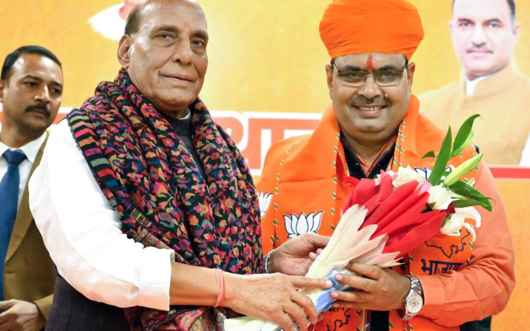 Rajasthan : भजन लाल शर्मा बने राजस्थान के नए सीएम, दीया कुमारी और प्रेमचंद बैरवा ने ली डिप्टी सीएम पद की शपथ