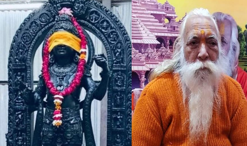 Ayodhya : रामलला की खुली आंखों वाली बिना पट्टी की तस्वीर वायरल होने पर मुख्य पुजारी आचार्य सत्येन्द्र दास नाराज, जानिए क्या कहा?