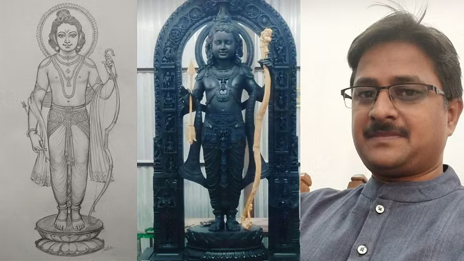Ram Lalla Idol : काशी के चित्रकार ने बनाया था राम लला की मूर्ति का चित्र, अरूण योगीराज ने दिया आकार