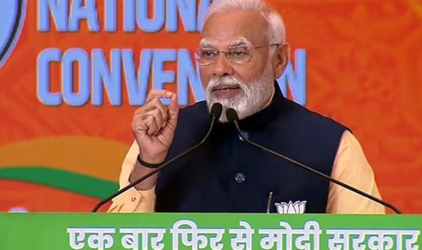 PM Modi : पीएम मोदी ने बीजेपी राष्ट्रीय अधिवेशन में कहा राम मंदिर 500 वर्षों के इंतजार के बाद…