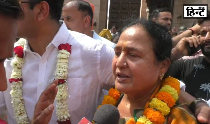 Ghazipur : पूर्व विधायक कृष्णानंद राय की पत्नी को गाजीपुर से लोकसभा चुनाव में उतार सकती है बीजेपी