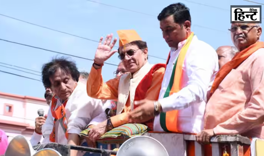 Lok Sabha Election 2024 : मेरठ से लोकसभा भाजपा प्रत्याशी अरुण गोविल ने शुरु किया धुआंधार कैंपेन