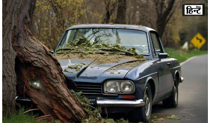 Gonda : बेकाबू कार पेड़ से टकराई, चार युवकों की गई भीषण सड़क हादसे में जान