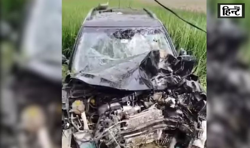 UP News : सोनभद्र में दर्दनाक सड़क हादसा, मौके पर एक युवक की मौत, तीन गंभीर रूप से घायल