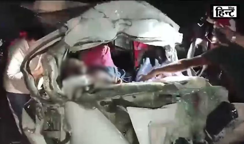 Gujarat : गुजरात के भरूच में भीषण सड़क हादसा, मौके पर 6 लोगों की मौत, 4 गंभीर रूप से घायल