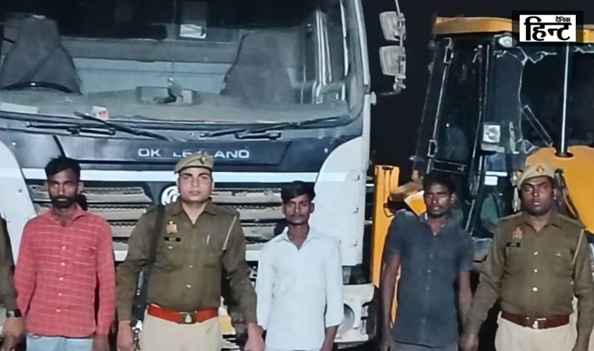 Sitapur : धनईखेड़ा गांव में खनन माफिया ने खनन अधिकारी को जान से मारने की दी धमकी