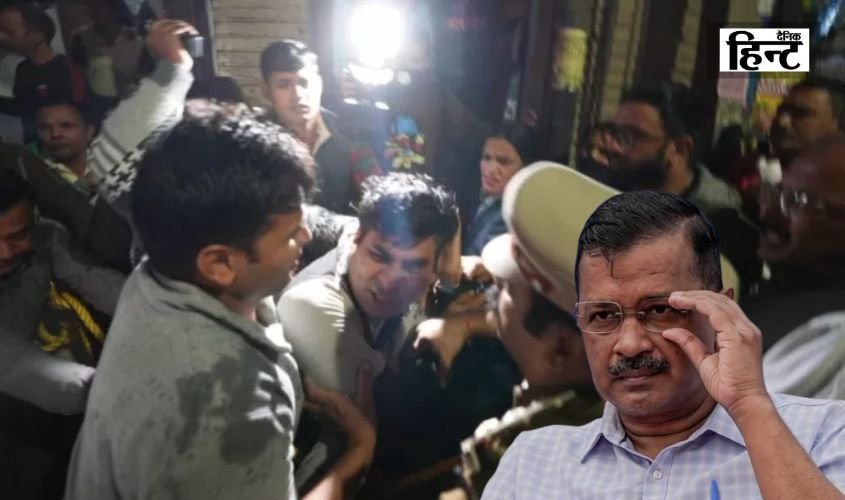 Delhi News : केजरीवाल पर पानी फेंकने को लेकर भाजपा का पलटवार, कहा – ‘AAP प्रमुख ही लेखक, निर्देशक और…’