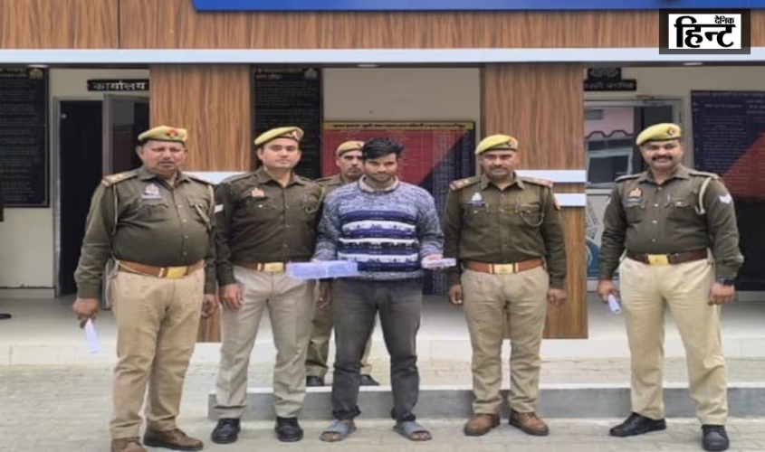 Ghazipur : लखनऊ लूटकांड के और आरोपी को पुलिस ने गाजीपुर से किया गिरफ्तार, 25 हजार का इनामी था आरोपी
