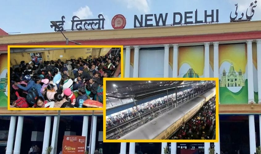 Delhi Stampede : नई दिल्ली रेलवे स्टेशन पर हादसे को लेकर प्रशासन का बड़ा फैसला, प्लेटफॉर्म टिकट बिक्री बंद
