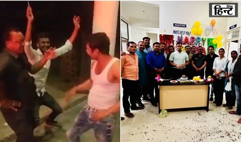 Panna News : थाना परिसर में पुलिसकर्मियों की शराब पार्टी, वीडियो वायरल होने के बाद मचा बवाल