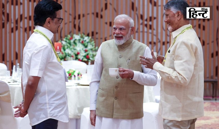 PM Modi News: भारत मंडपम में नीति आयोग की अहम बैठक, पीएम मोदी ने विपक्षी मुख्यमंत्रियों संग चाय पर चर्चा की, ‘विकसित भारत 2047’ पर हुई रणनीतिक बातचीत