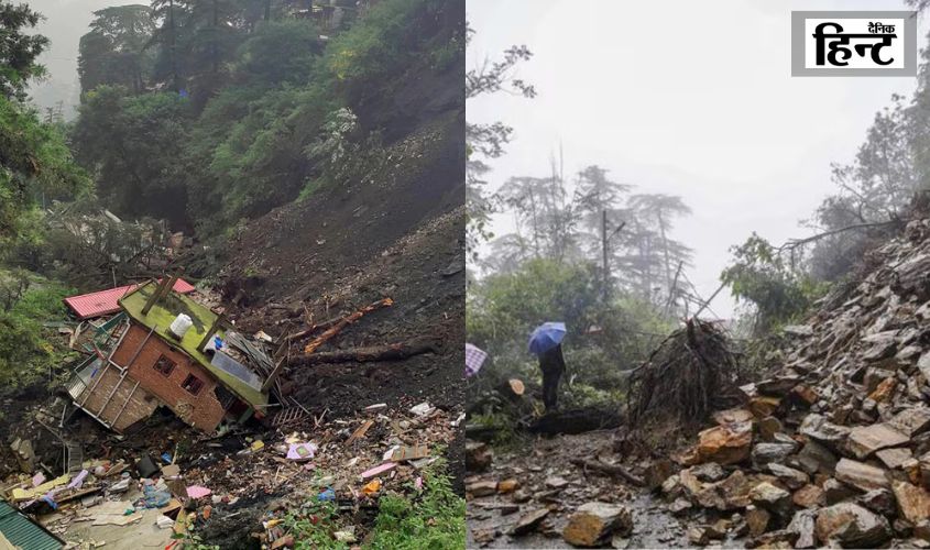 Himachal News: हिमाचल में मूसलाधार बारिश और भूस्खलन से भारी तबाही, कई लोगों की मौत, सैकड़ों सड़कें बंद, रेड अलर्ट जारी