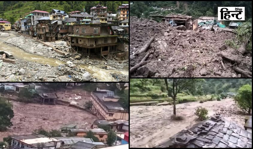 Uttarakhand and Himachal Cloudburst