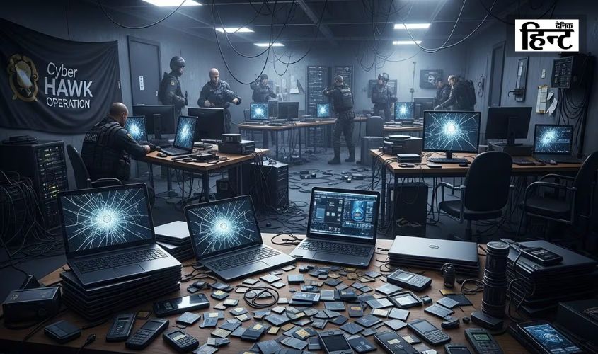 Delhi News: More than 700 cyber fraudsters arrested in Operation HAWK