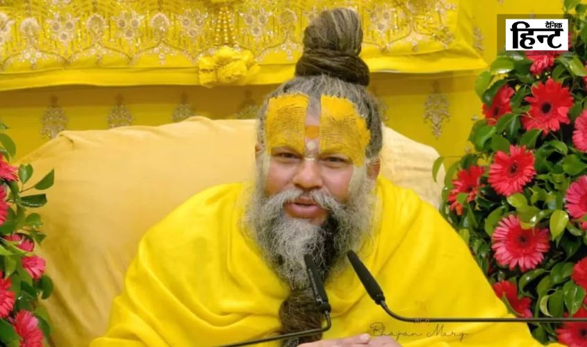 Premanand Maharaj: श्रीदाऊजी मंदिर पहुंचे संत प्रेमानंद महाराज