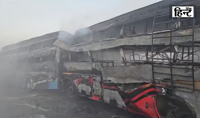 Delhi-Agra Expressway Accident: मथुरा में दिल्ली-आगरा एक्सप्रेसवे पर बड़ा हादसा, 4 की मौत, 25 घायल