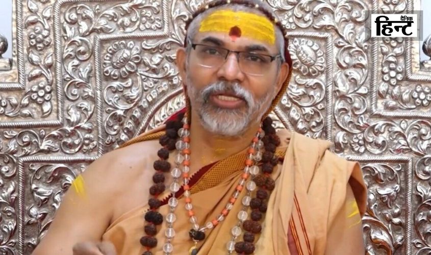 Shankaracharya Swami Avimukteshwaranand attacks the government in Kashi