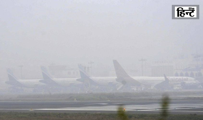 Delhi NCR Weather Update: Dense fog affects flight and train services